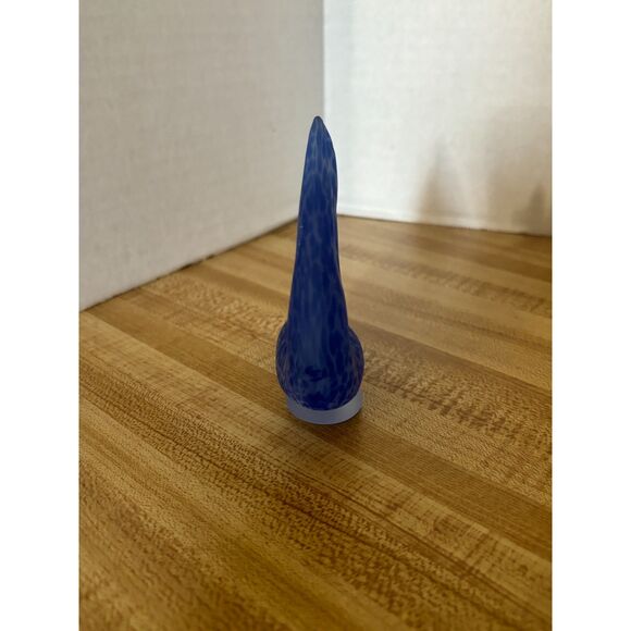 Art Glass Blue Clear Angel Fish - Picture 4 of 7